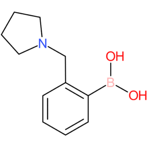 [2-(pyrrolidin-1-ylmethyl)phenyl]boronic acid