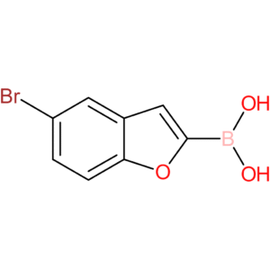 (5-bromobenzofuran-2-yl)boronic acid