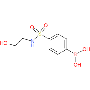 n-(2-hydroxyethyl) 4-boronobenzenesulfonamide
