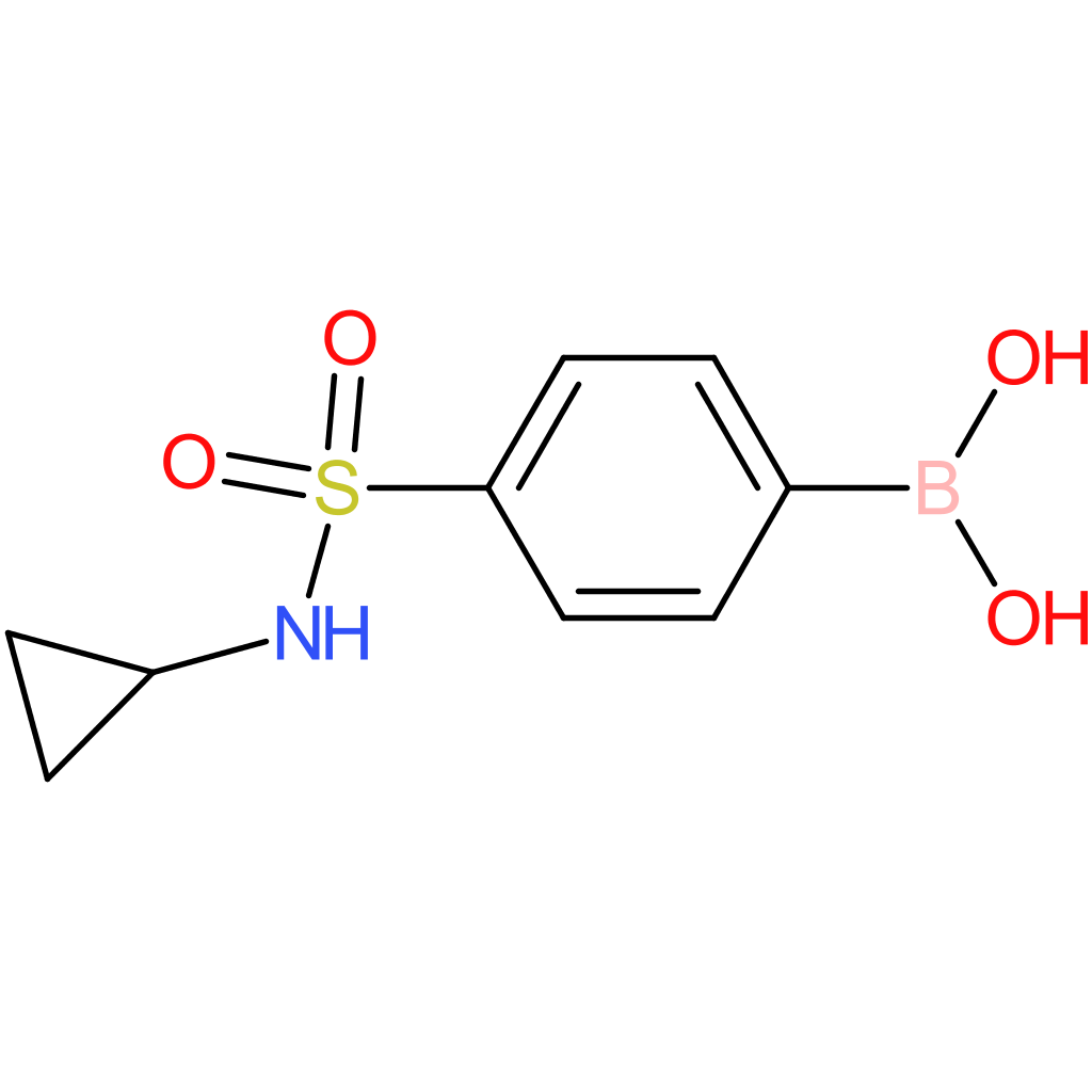 n-cyclopropyl 4-boronobenzenesulfonamide