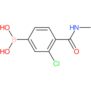 3-chloro-4-(n-methylcarbamoyl)phenylboronic acid