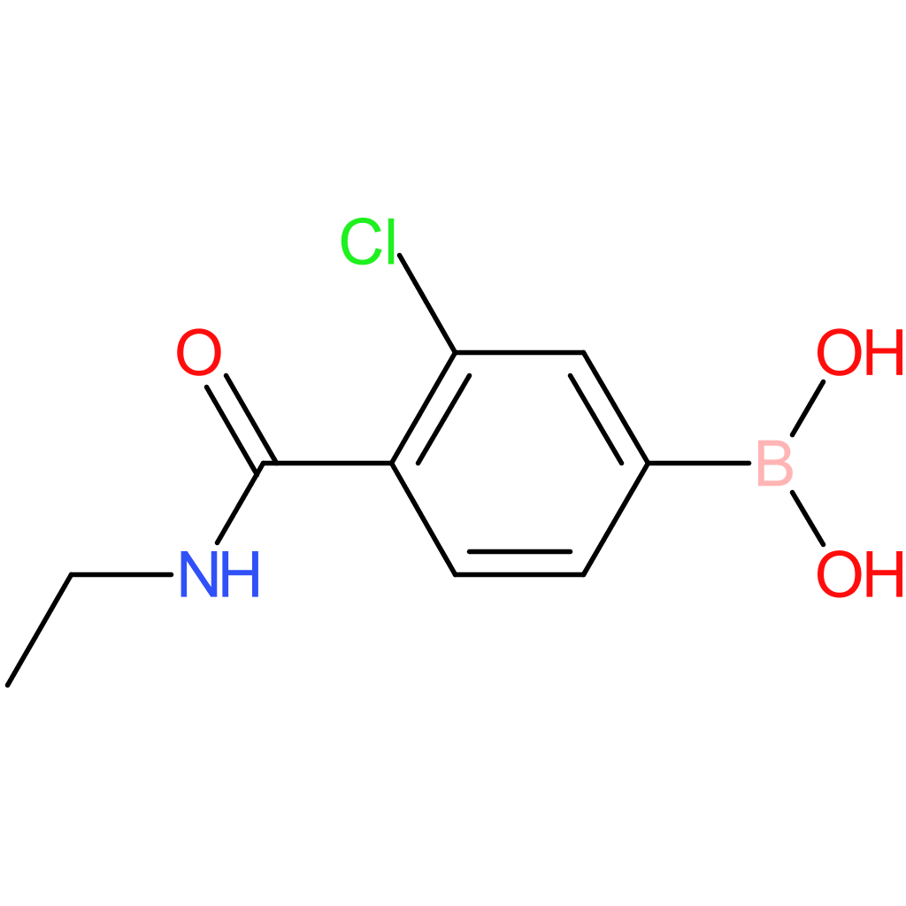3-chloro-4-(n-ethylcarbamoyl)benzeneboronic acid