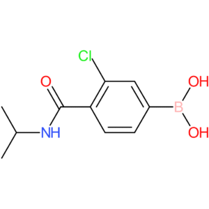 3-chloro-4-(n-isopropylcarbamoyl)phenylboronic acid