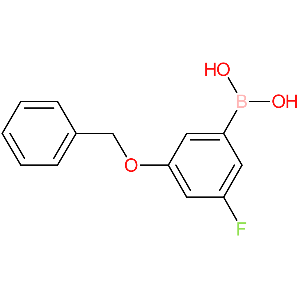 3-benzyloxy-5-fluorophenylboronic acid
