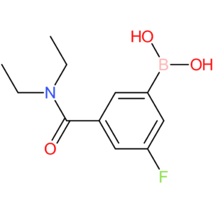 3-fluoro-5-(diethylcarbamoyl)phenylboronic acid