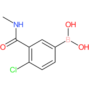 4-chloro-3-(n-methylcarbamoyl)phenylboronic acid