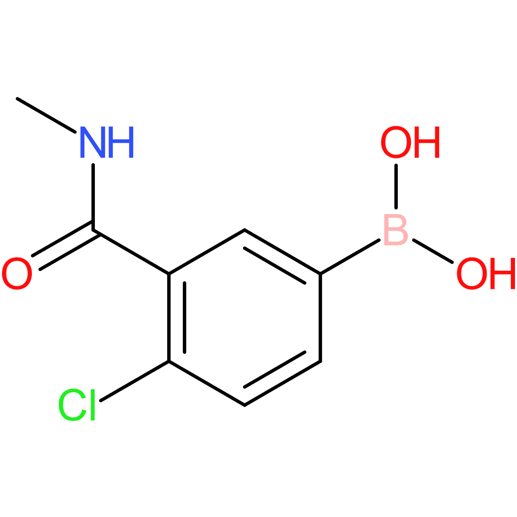 4-chloro-3-(n-methylcarbamoyl)phenylboronic acid