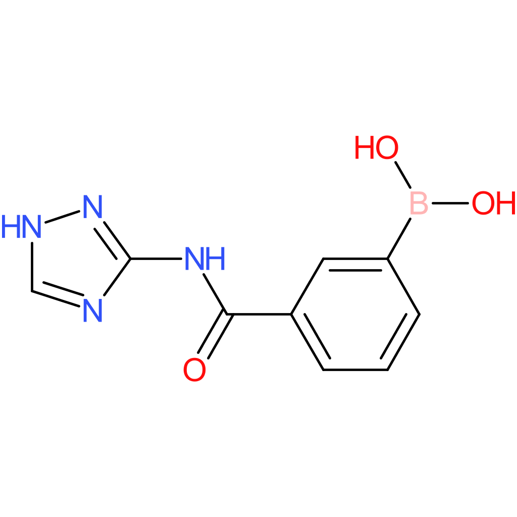 (3-((1h-1,2,4-triazol-3-yl)carbamoyl)phenyl)boronic acid