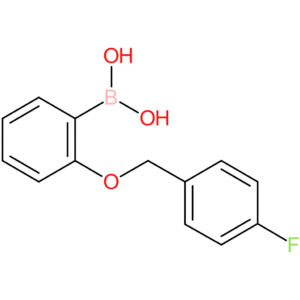 2-(4′-fluorobenzyloxy)phenylboronic acid