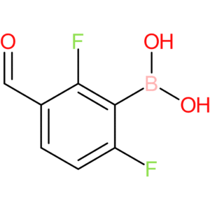 2,6-difluoro-3-formylphenylboronic acid