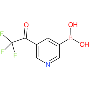 (5-(2,2,2-trifluoroacetyl)pyridin-3-yl)boronic acid