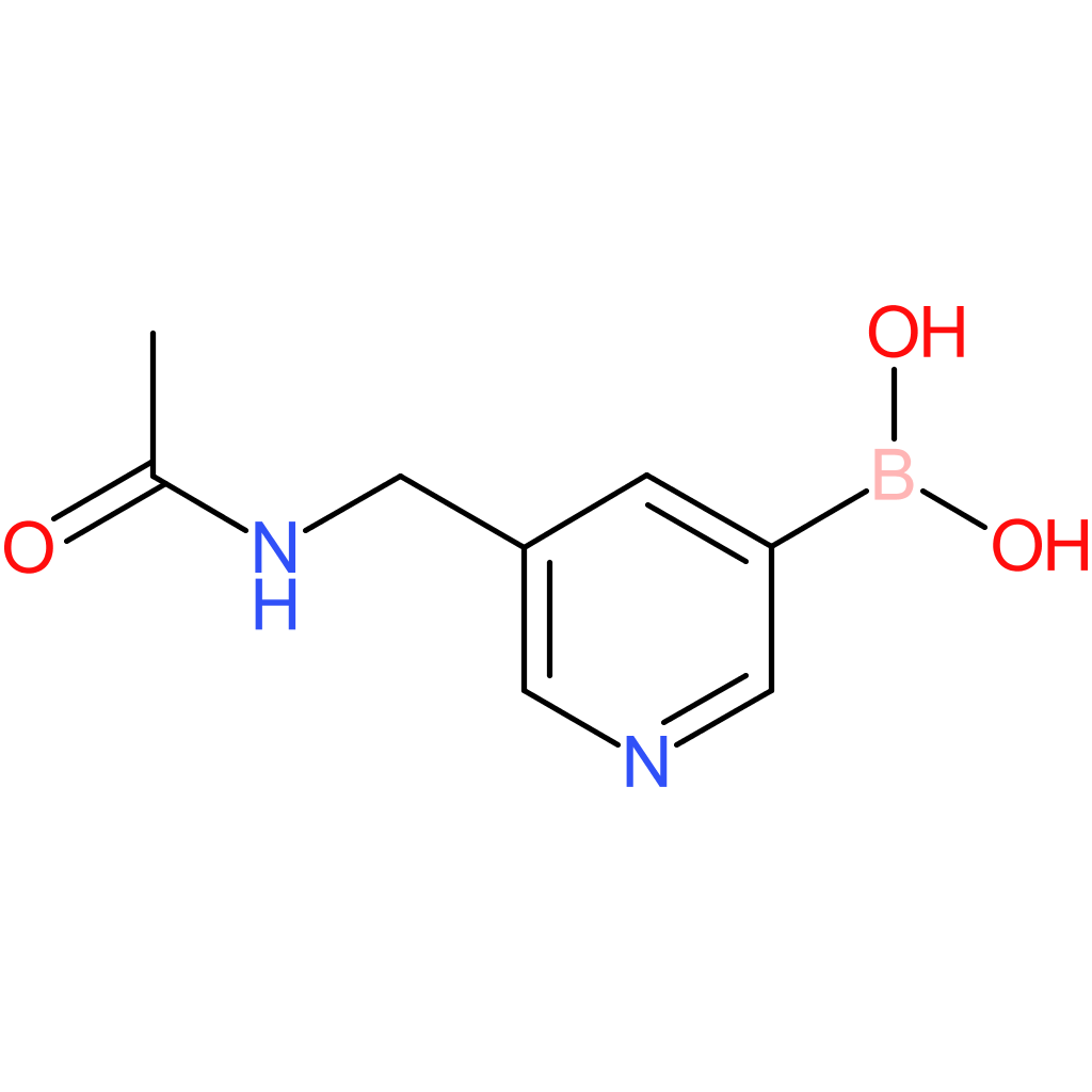 (5-[(acetylamino)methyl]pyridin-3-yl)boronic acid