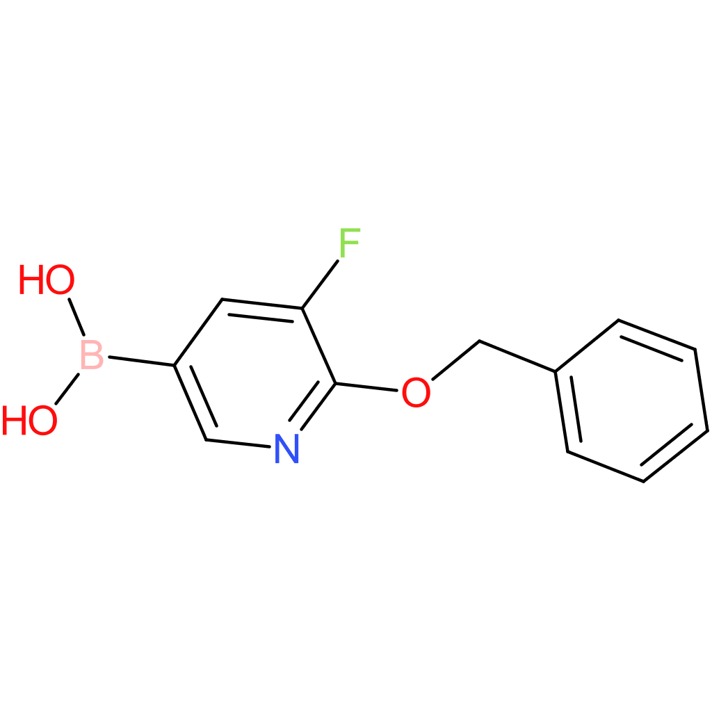 (6-(benzyloxy)-5-fluoropyridin-3-yl)boronic acid