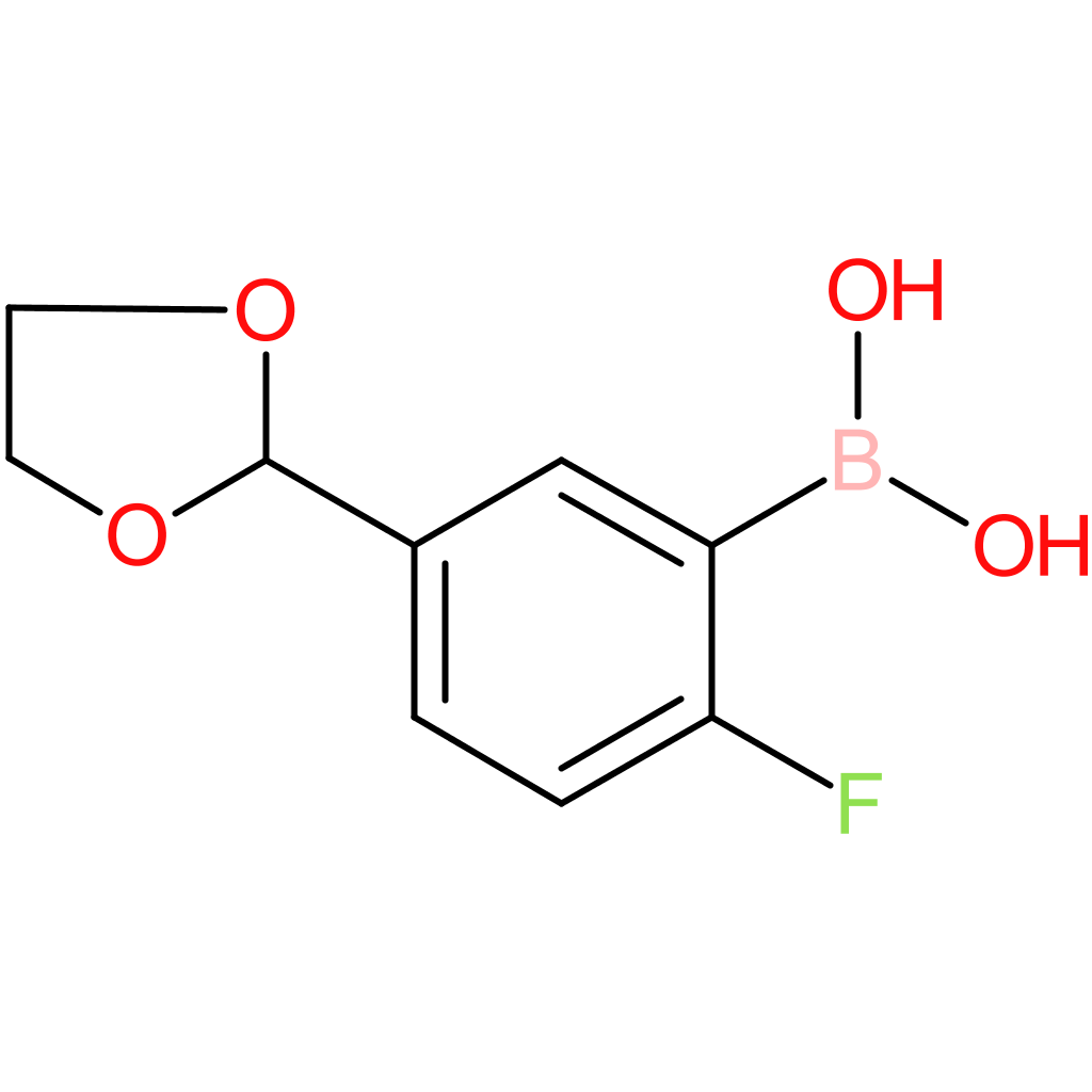 [5-(1,3-dioxolan-2-yl)-2-fluorophenyl]boronic acid