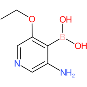 (3-amino-5-ethoxypyridin-4-yl)boronic acid