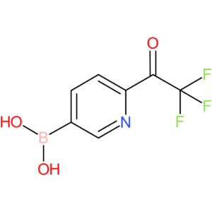 (6-(2,2,2-trifluoroacetyl)pyridin-3-yl)boronic acid