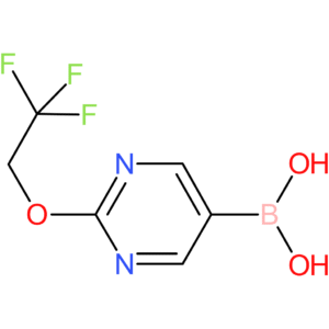 2-(2,2,2-trifluoroethoxy)pyrimidine-5-boronic acid