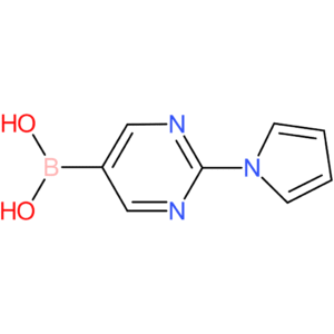[2-(1h-pyrrol-1-yl)pyrimidin-5-yl]boronic acid
