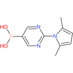 [2-(2,5-dimethyl-1h-pyrrol-1-yl)pyrimidin-5-yl]boronic acid