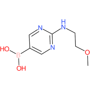 (2-[(2-methoxyethyl)amino]pyrimidin-5-yl)boronic acid