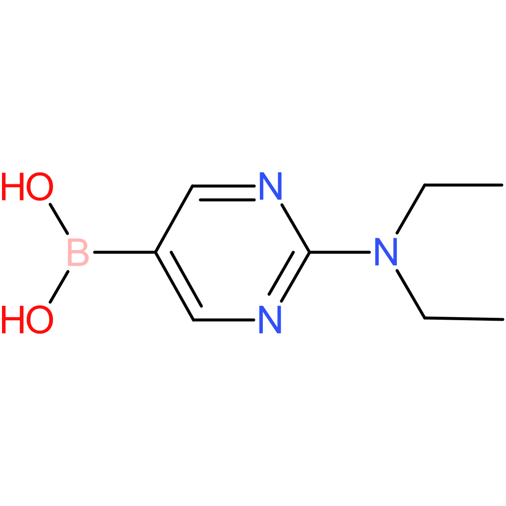 [2-(diethylamino)pyrimidin-5-yl]boronic acid