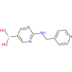 (2-[(pyridin-4-ylmethyl)amino]pyrimidin-5-yl)boronic acid