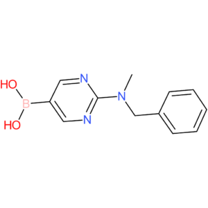 (2-[benzyl(methyl)amino]pyrimidin-5-yl)boronic acid