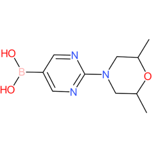 [2-(2,6-dimethylmorpholin-4-yl)pyrimidin-5-yl]boronic acid