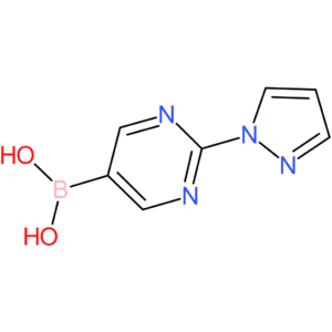 [2-(1h-pyrazol-1-yl)pyrimidin-5-yl]boronic acid