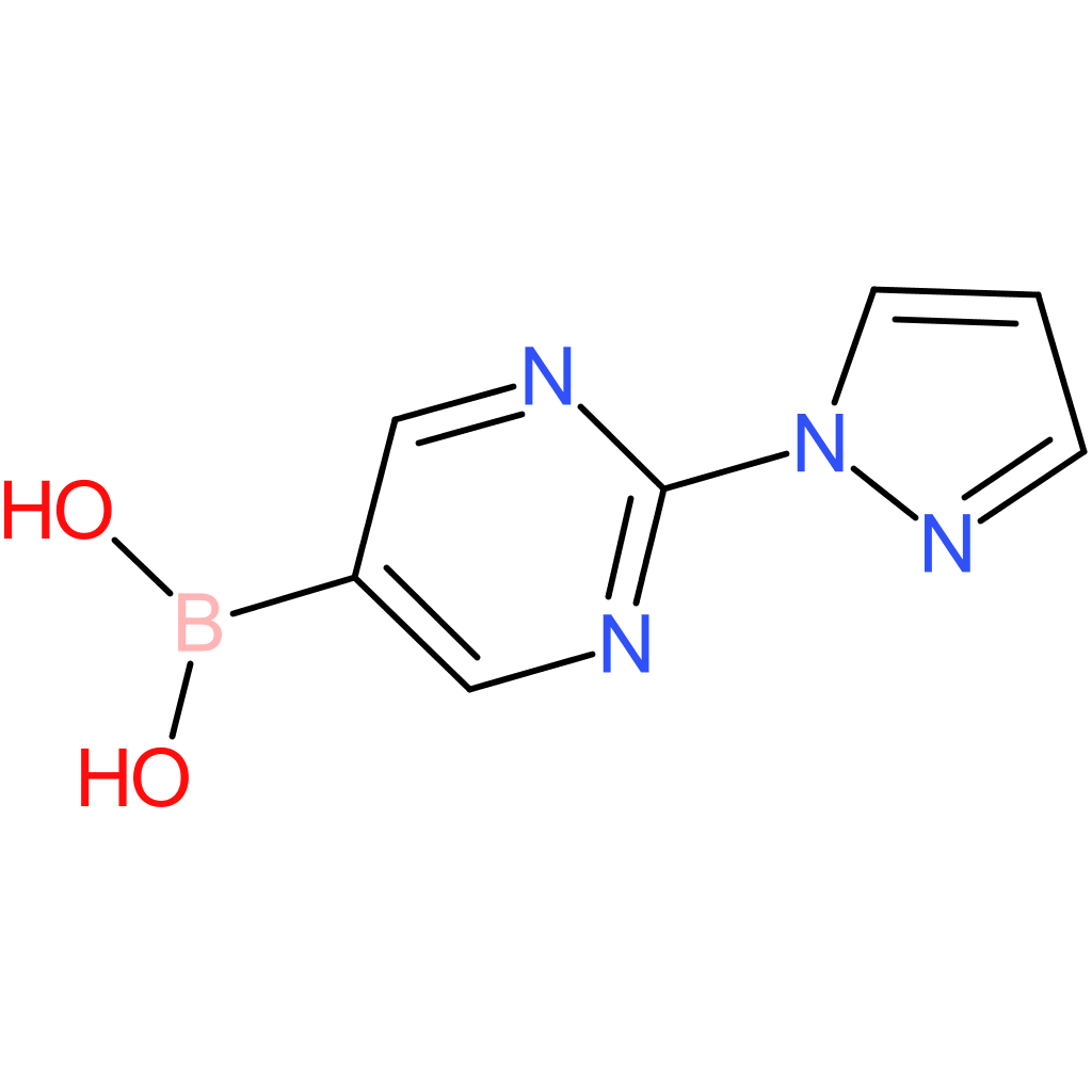 [2-(1h-pyrazol-1-yl)pyrimidin-5-yl]boronic acid