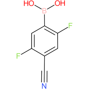 4-cyano-2,5-difluorophenylboronic acid