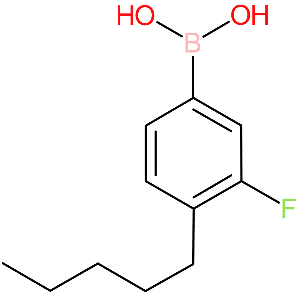 4-pentyl-3-fluorophenylboronic acid