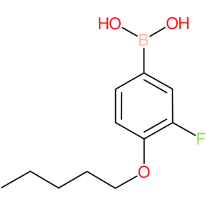 4-pentyloxy-3-fluorophenylboronic acid