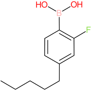 4-pentyl-2-fluorophenylboronic acid