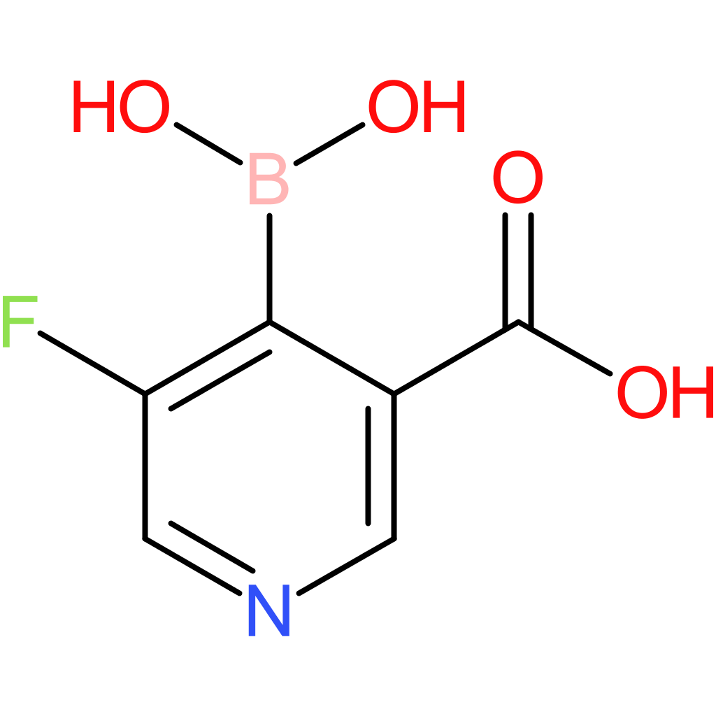 4-borono-5-fluoronicotinic acid