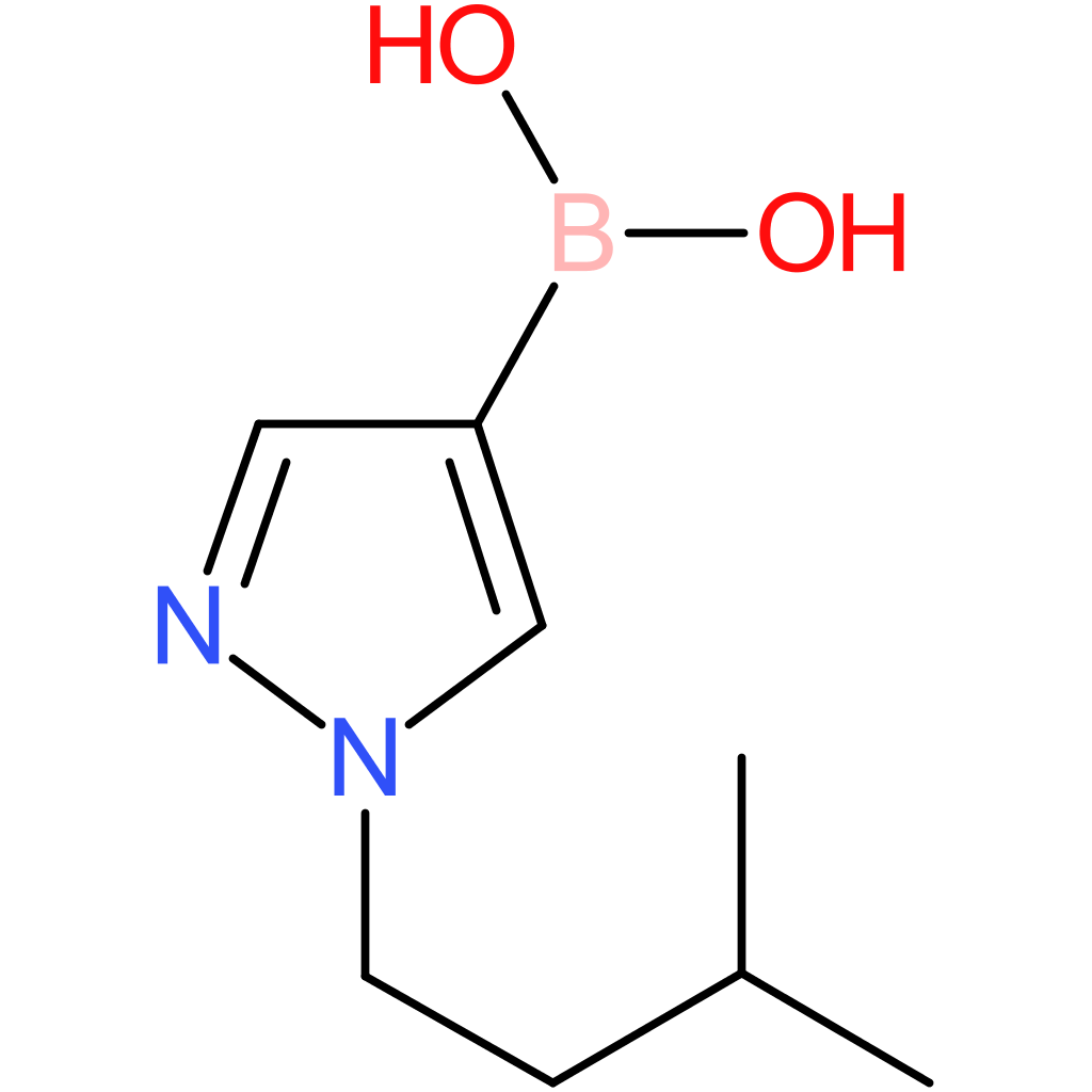 1-(3-methylbutyl)-1h-pyrazolE-4-boronic acid