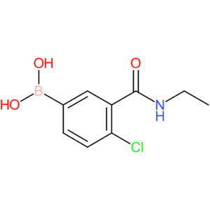 4-chloro-3-(ethylcarbamoyl)phenylboronic acid