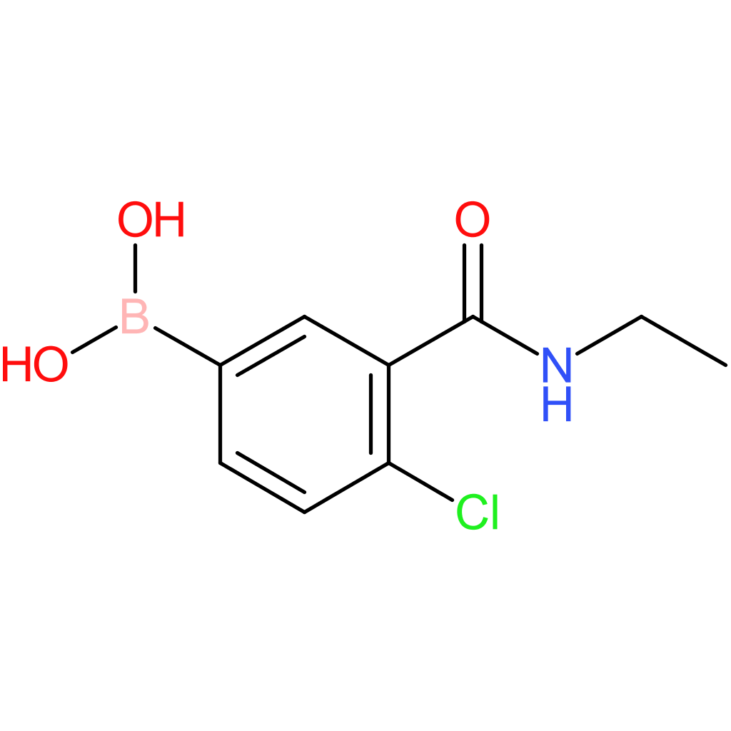 4-chloro-3-(ethylcarbamoyl)phenylboronic acid