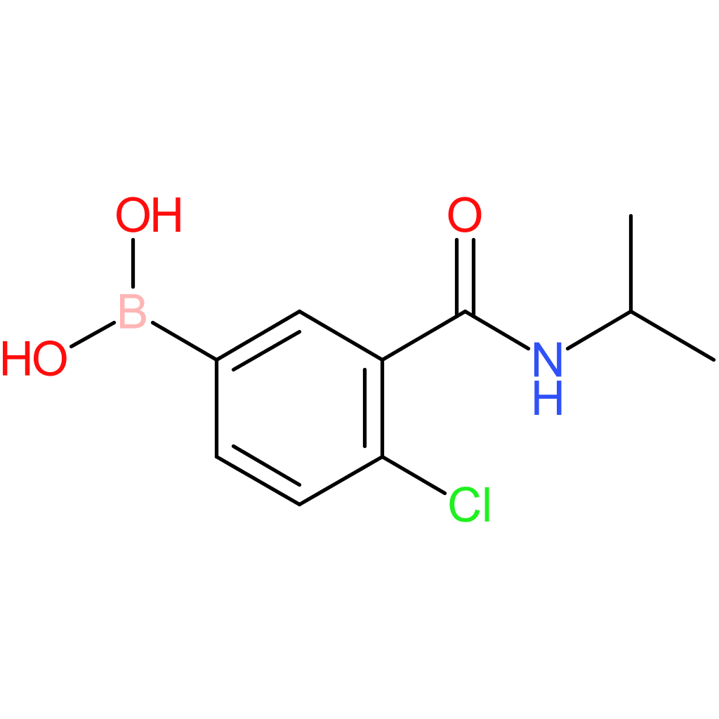 4-chloro-3-(isopropylcarbamoyl)phenylboronic acid