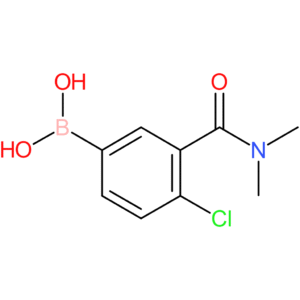 4-chloro-3-(dimethylaminocarbonyl)phenylboronic acid