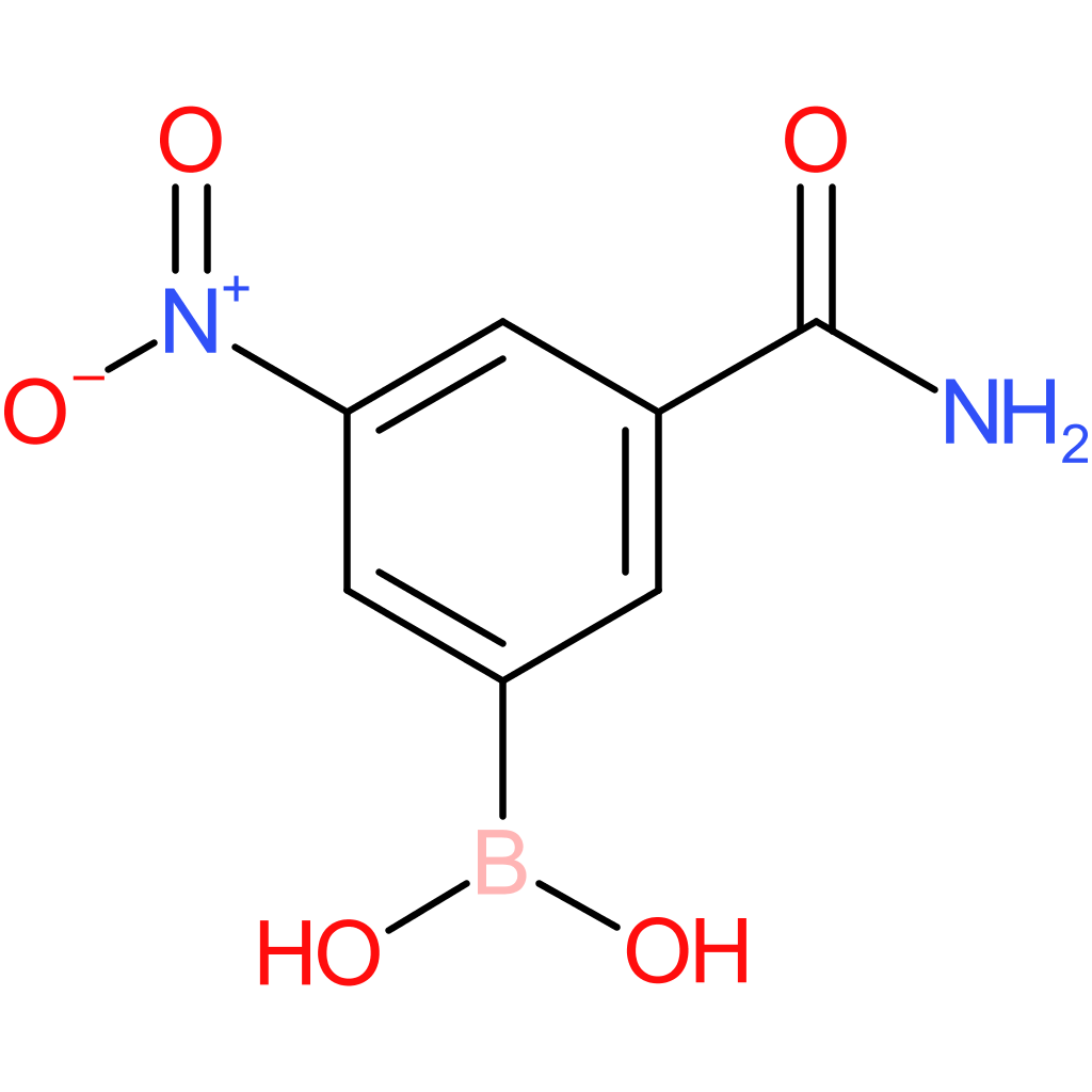 3-carbamoyl-5-nitrophenylboronic acid