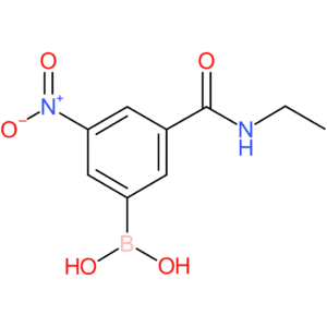 3-(ethylcarbamoyl)-5-nitrophenylboronic acid