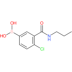 4-chloro-3-(n-propylaminocarbonyl)phenylboronic acid