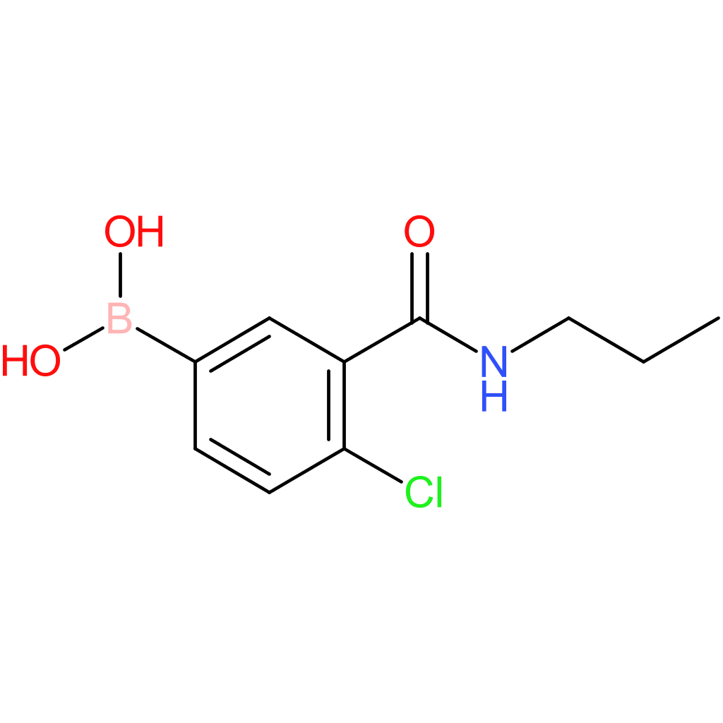 4-chloro-3-(n-propylaminocarbonyl)phenylboronic acid