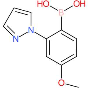 [4-methoxy-2-(1h-pyrazol-1-yl)phenyl]boronic acid
