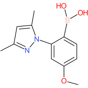 [2-(3,5-dimethyl-1h-pyrazol-1-yl)-4-methoxyphenyl]boronic acid