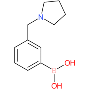 (3-(pyrrolidin-1-ylmethyl)phenyl)boronic acid