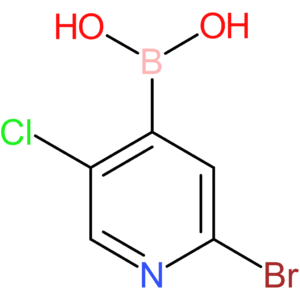 2-bromo-5-chloropyridine-4-boronic acid