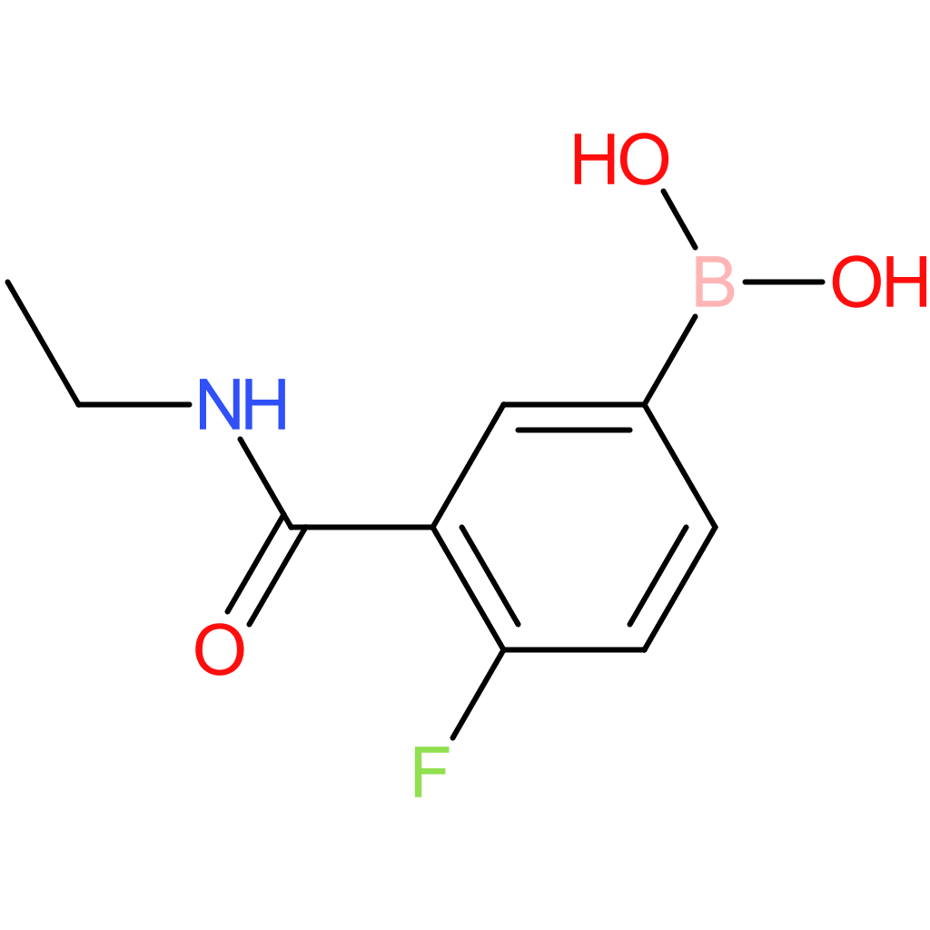 3-(ethylcarbamoyl)-4-fluorophenylboronic acid