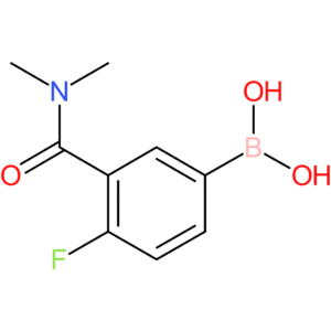 3-(dimethylcarbamoyl)-4-fluorophenylboronic acid